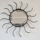 Miroir soleil en métal