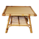 Rattan coffee table