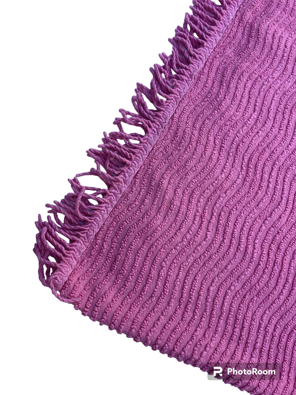 Couvre lit chenille année 70