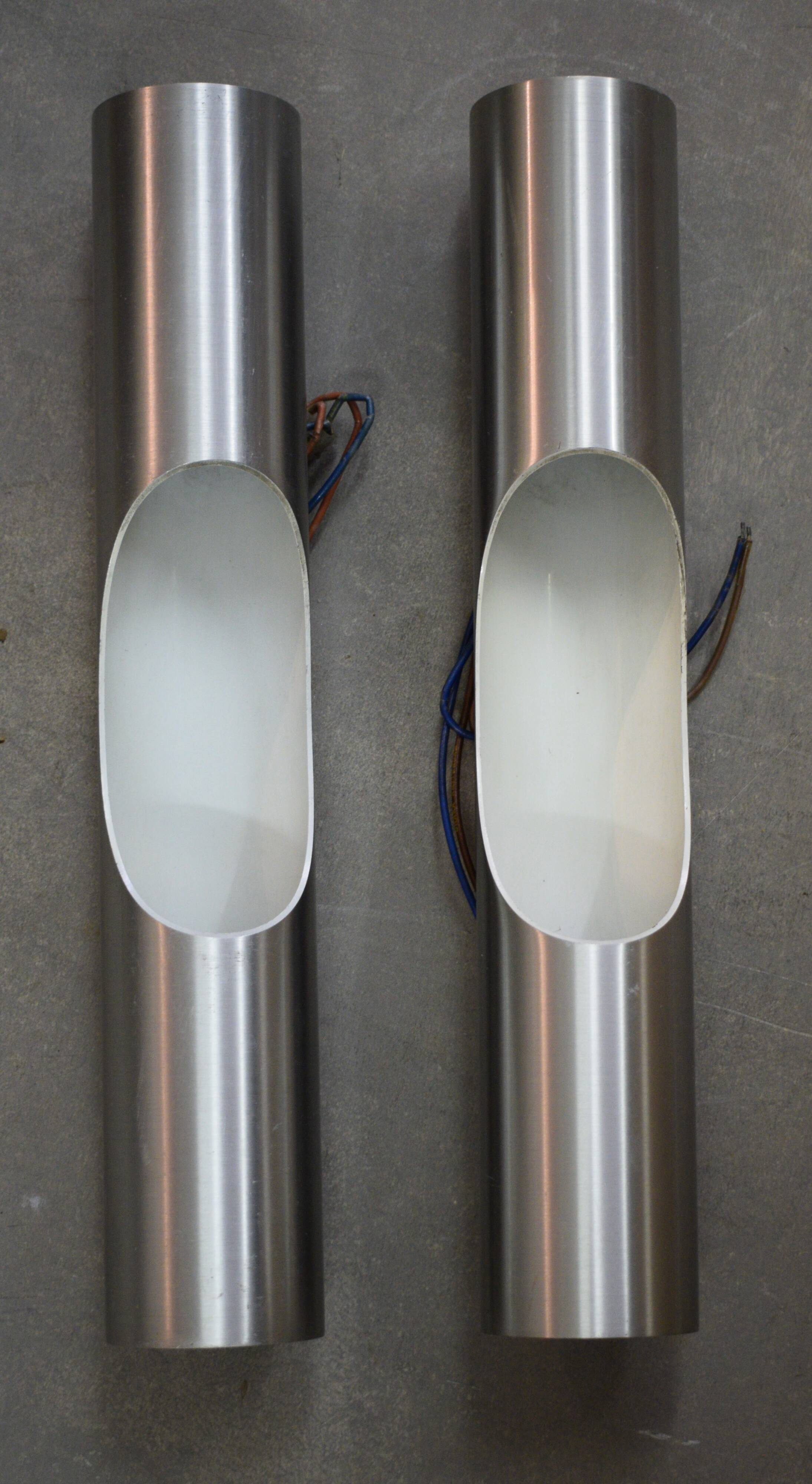 pair of vintage wall lights model Raak Fuga