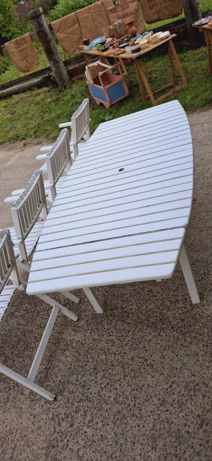 Antique garden furniture