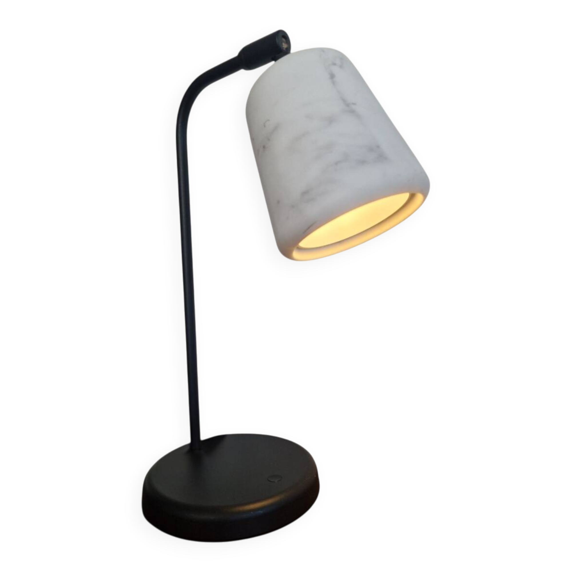 Lampe Material New Works  - Design Noergaard & Kechayas - Marbre/Acier