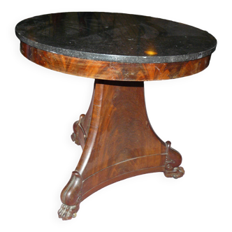 Restoration period tripod pedestal table, early 19th century