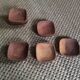 Series of 6 wooden ramekins