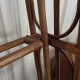 Rattan bamboo bed for one person