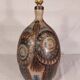 Vintage sandstone lamp base signed JC Courjault - Maison Keraluc - 1960s