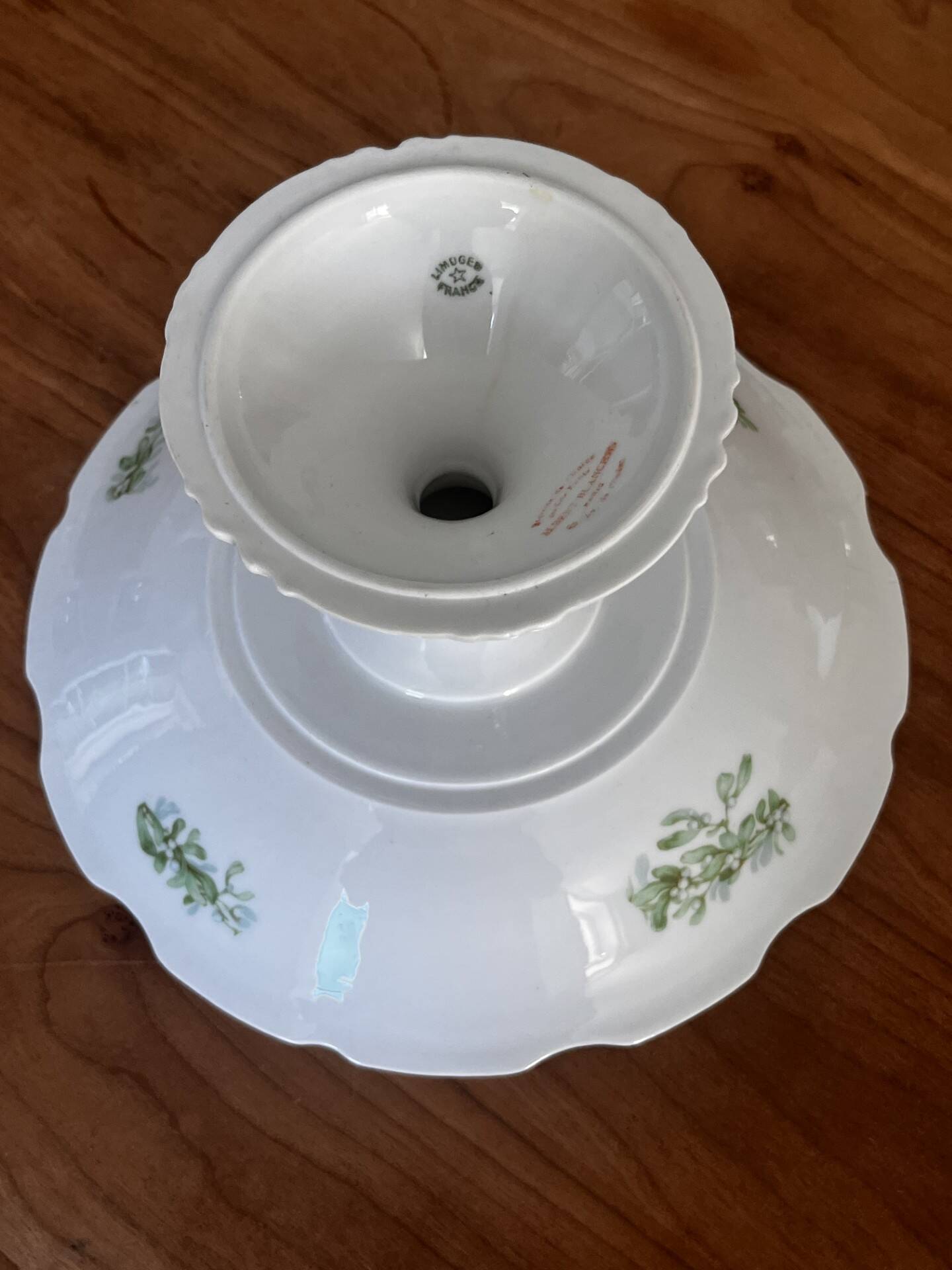Antique fruit bowl