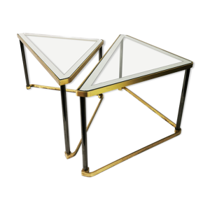 Paire de tables modulaires