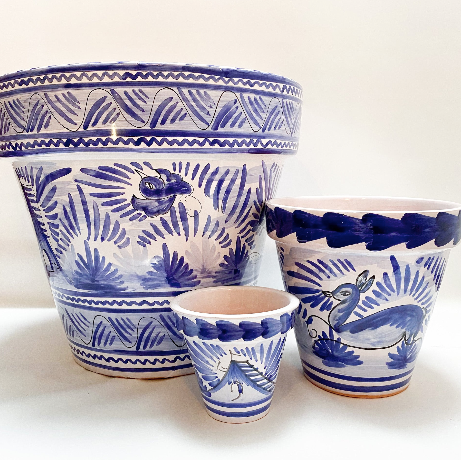 Traditional terracotta pot