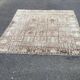 Handmade beige Bakhtiar rug with flowers 200x300.