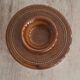 Water butter dish in stoneware