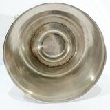 Seau à champagne en métal argenté, tête de lion