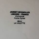 New limoges porcelain service Jammet-seignolles