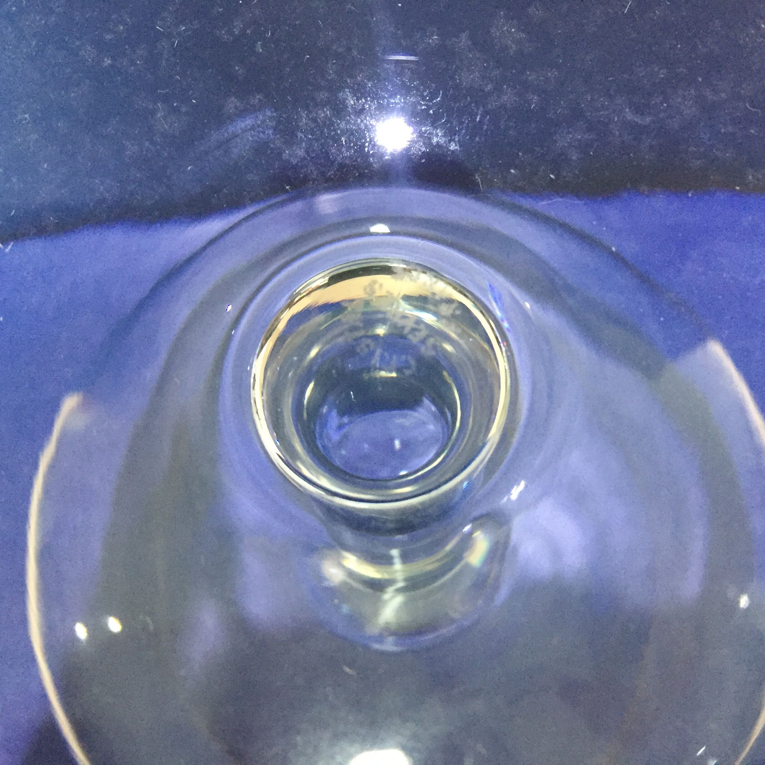 Crystal Sevres Cognac Glasses