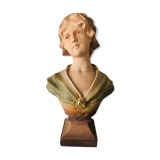 Plaster bust