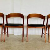 Chaises vintage danoises Kai Kristiansen modèle 32 pour Schou Andersens Møbelabrik