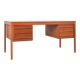 Mid-Century Teak Executive Desk by Torbjørn Afdal for Bruksbo, 1960s.