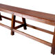 Banc en teck birman ancien