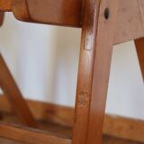 Set of 12 Scandinavian chairs compass feet