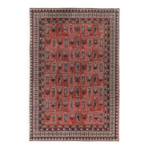 Vintage Turkish handmade rug 140x206 cm