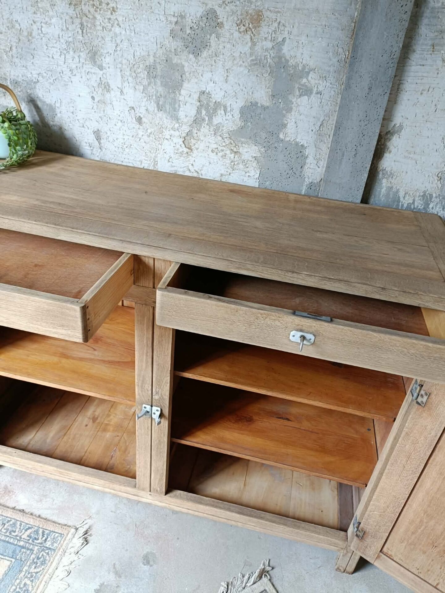Wooden sideboard