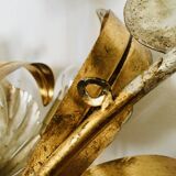 Grande applique murale de style Hollywood Regency par Hans Kögl