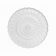 Decorative glass tray with round feet