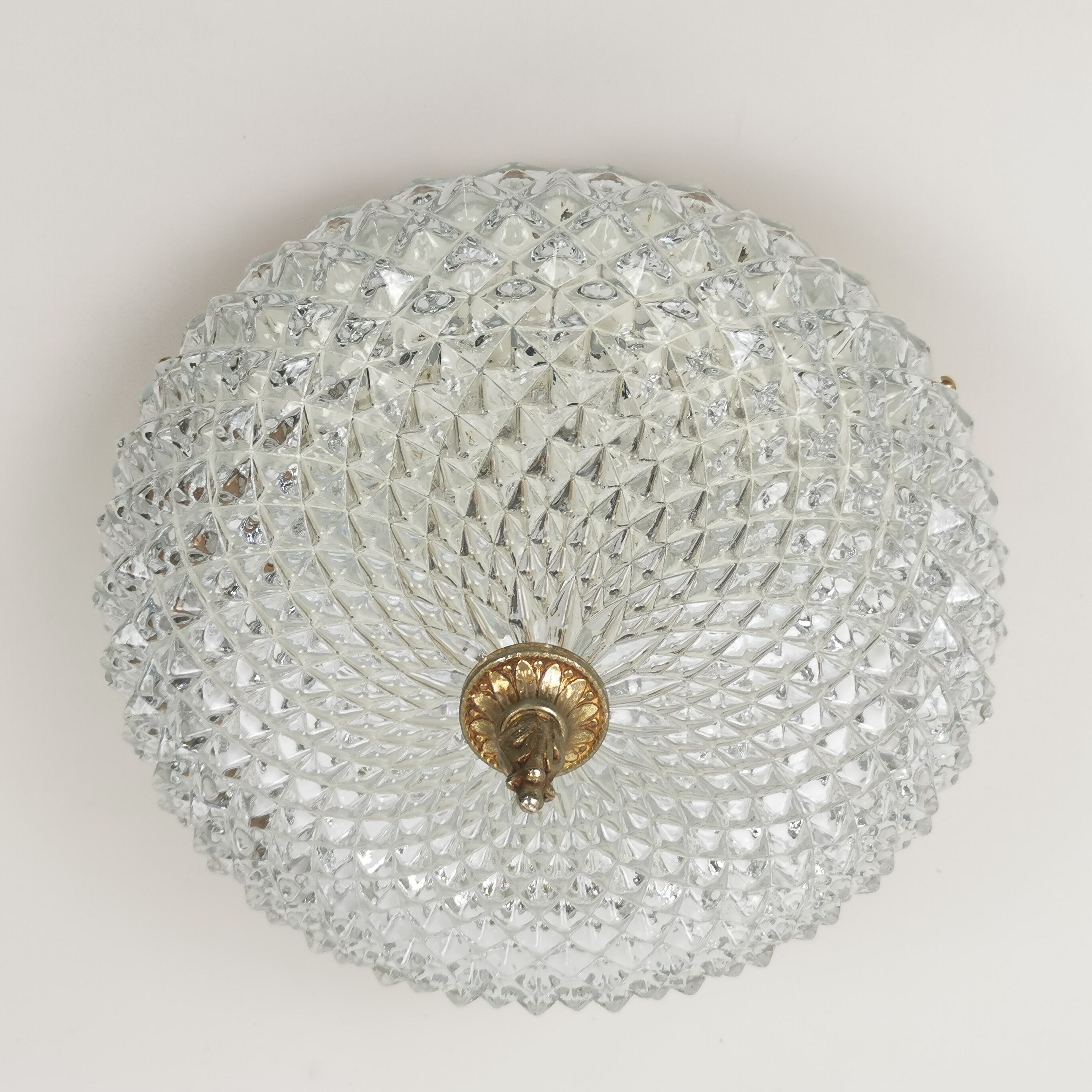 Ceiling lamp cut glass