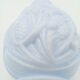 Art Deco Opaline Vase Blue Pastel Glass Pine Cone Decoration France 1930s