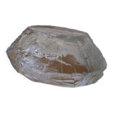 Demant brutalist glass dish by Göte Augustsson | Ruda Sweden | 1960s