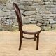 Chaise de bistrot cannée