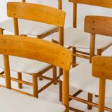 6x Farstrup Model 250 chairs