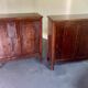 Pair of Louis XVI style mahogany sideboards