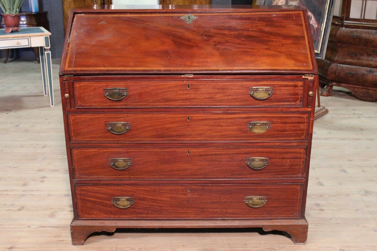 Chest of drawers mahogany, 19th century
