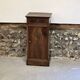 Small piece of furniture / bedside table in burr walnut