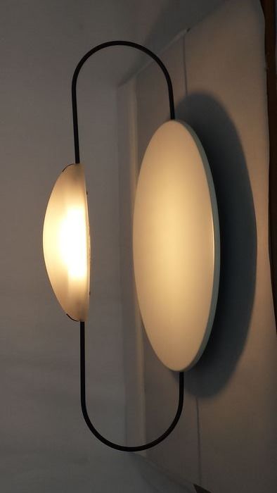 Applique Spilla Vetro-Luciano Pagani pour Arteluce