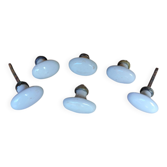 Poignées en porcelaine - Lot 6