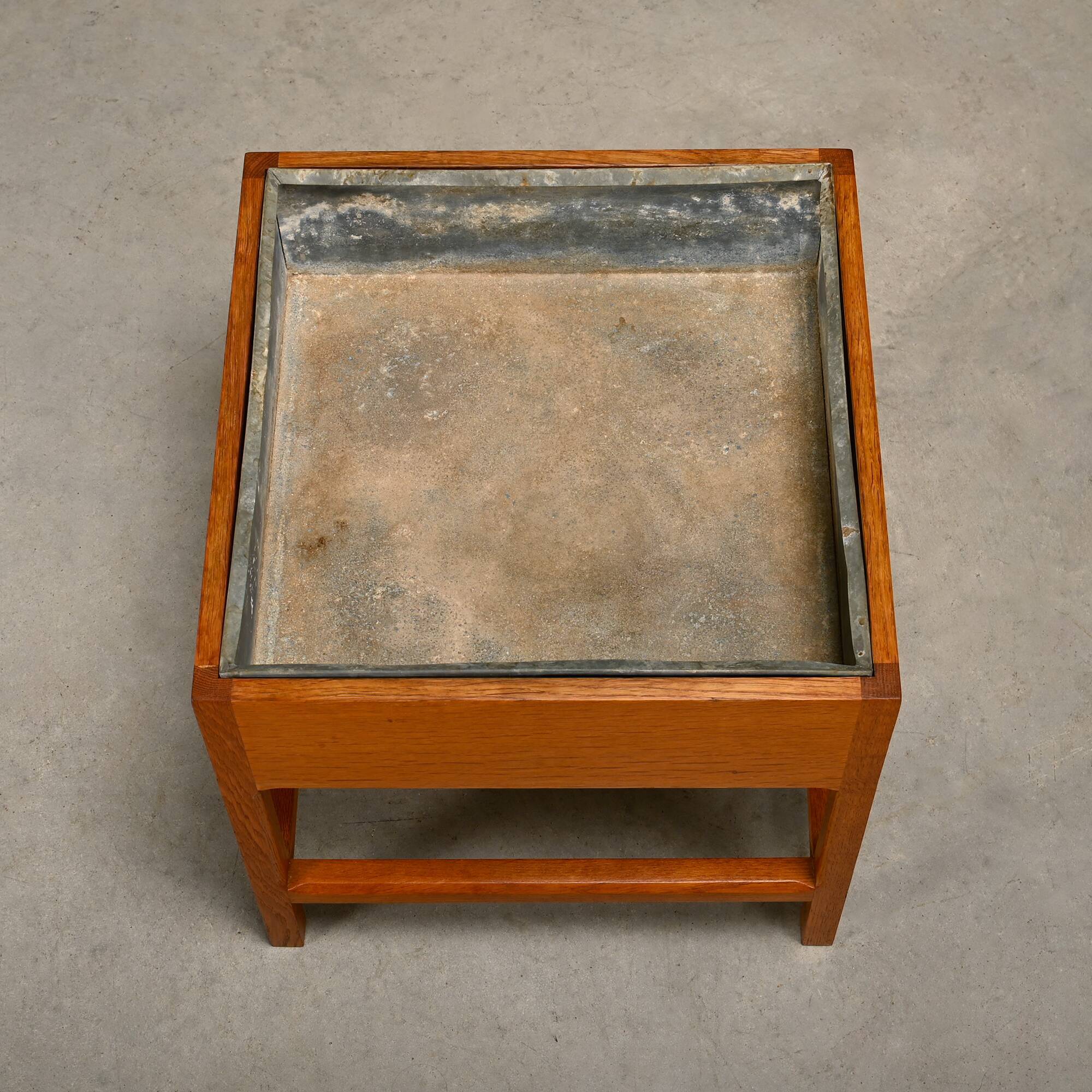 Kai Kristiansen Planter in Oak for Aksel Kjersgaard, 1960s