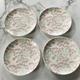 Ombelles Gien dessert plates