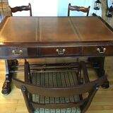 Bureau ministre et 3 chaises