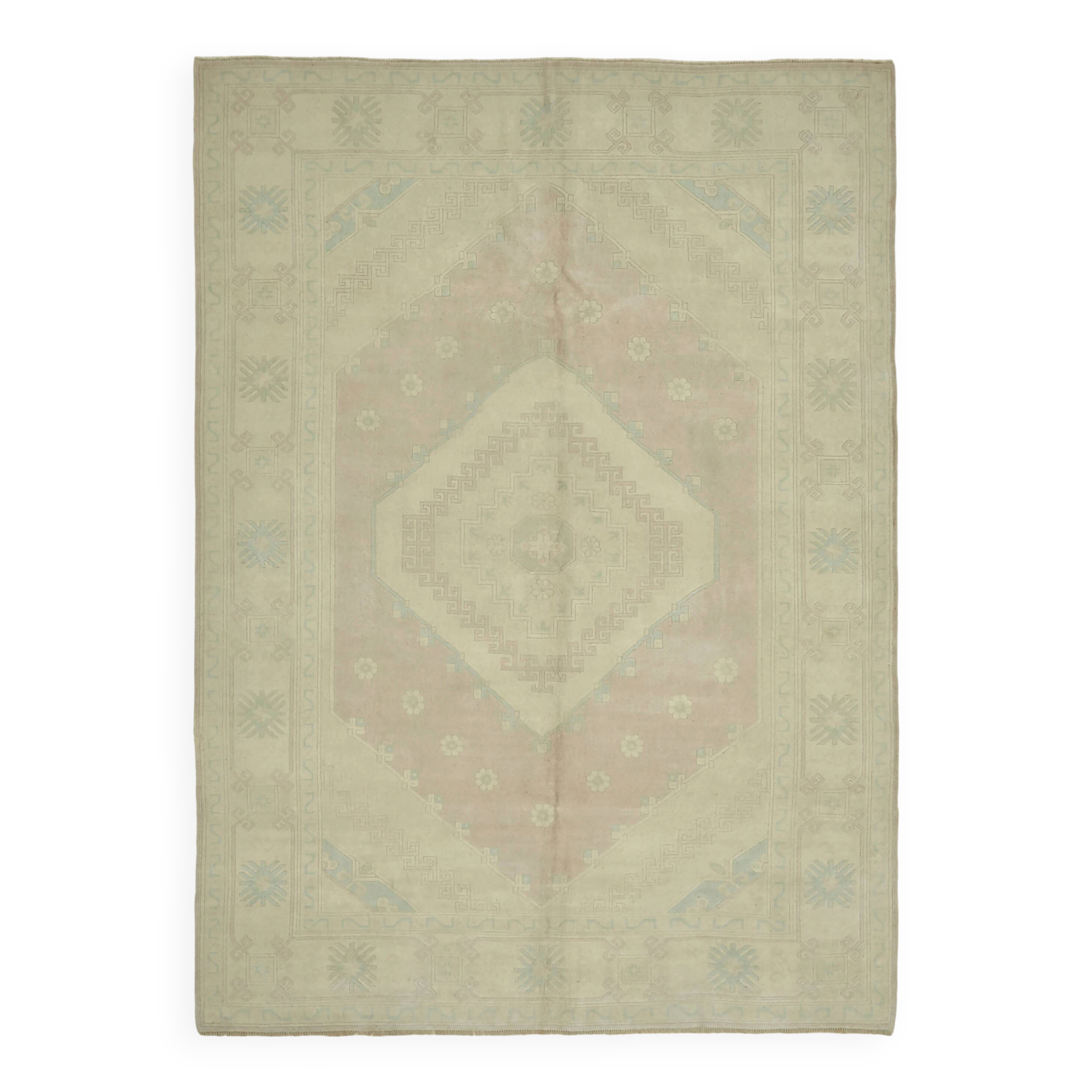 Turkish Vintage Anatolian Rug 218 cm x 294 cm
