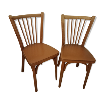 2 chaises bistrots baumann