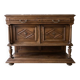 Henri II storage furniture in solid wood and marble