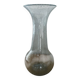 BIOT blue glass vase