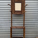 Antique bamboo coat rack / cloakroom (1920s era)