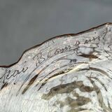 Mid-century modern glass vase by Kai Blomqvist for Kumela, Finland, 1960s.