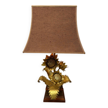 Vintage Hollywood Regency 'Sunflower' table lamp – Maison Jansen