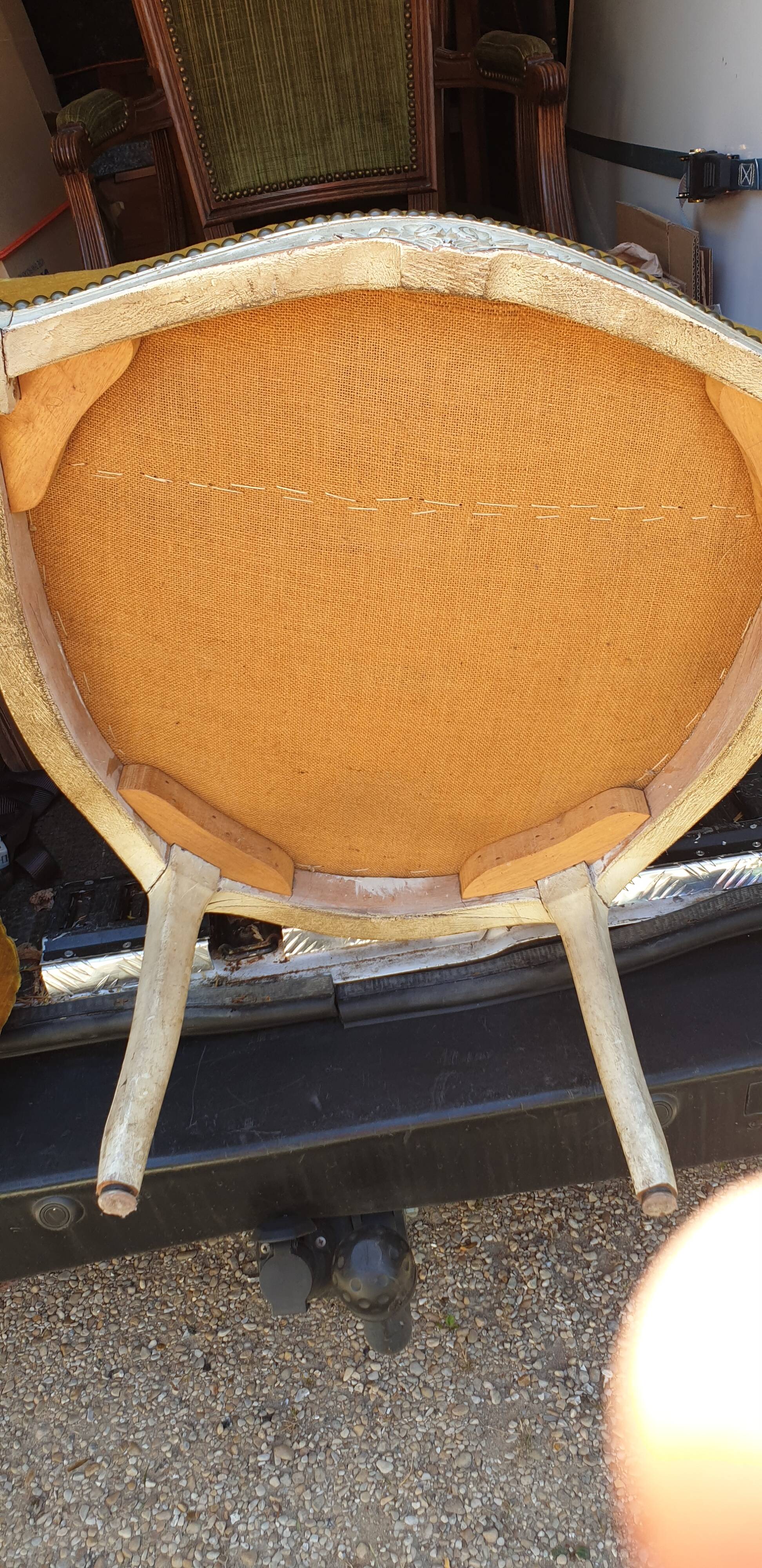 Bergere louis xvi XIXème