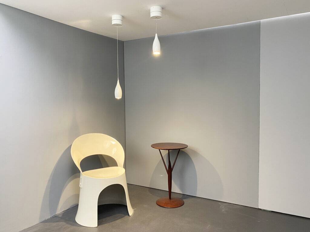 Pair of Drop Duo LED pendant lights by Jürgen Glauner for LDM, Germany, 2010s