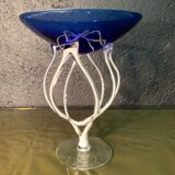 Murano, stretched glass standing cut. 1960